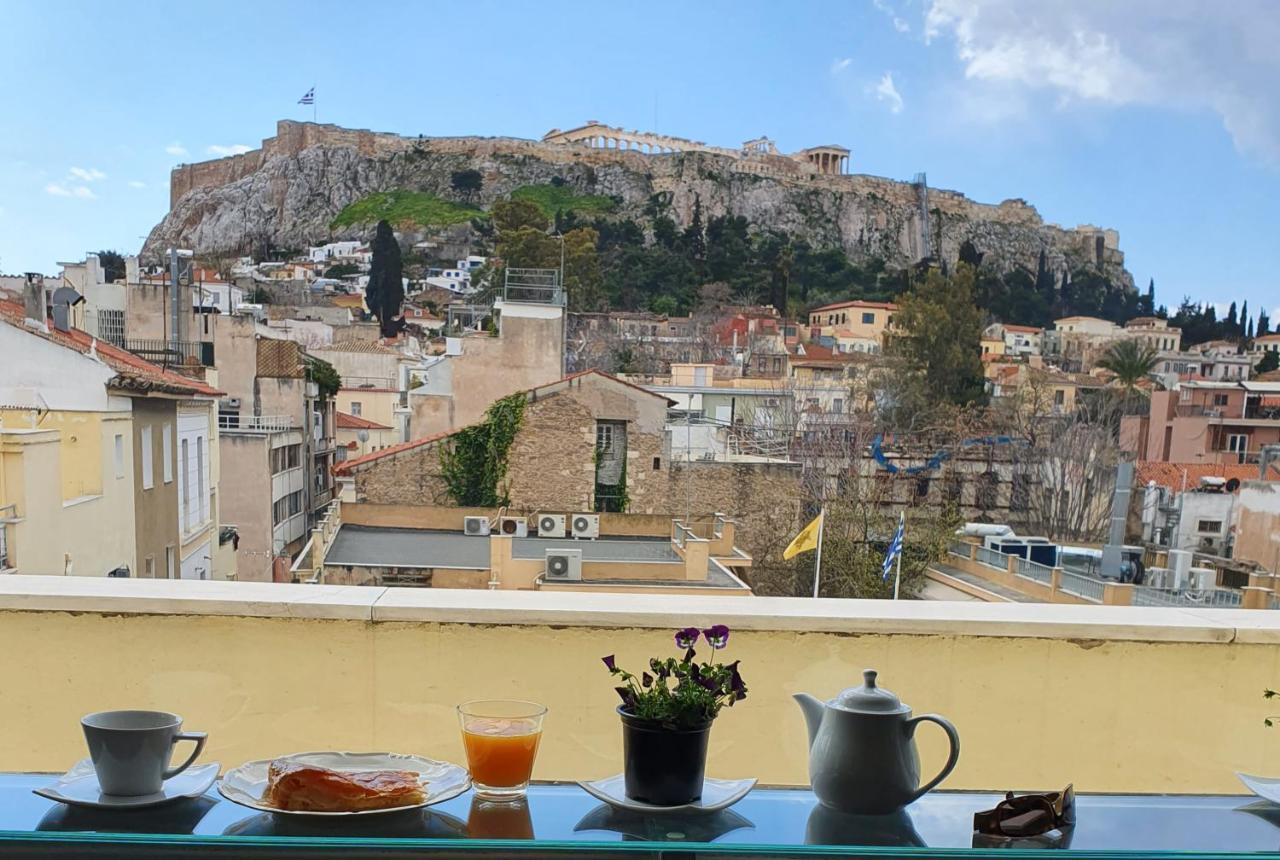Prestige Penthouse - Breathtaking Parthenon Views In Plaka Apartment Athens Exterior photo